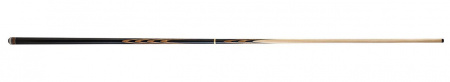 Кий для русского бильярда Картио двухсоставной (граб, черный граб, зебрано)