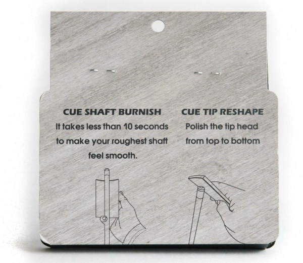 Губка для чистки и полировки кия Cue Burnish & Tip Reshape