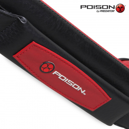 Тубус для кия Poison Armor 1х1 (красный, черный)