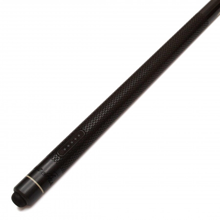 Бильярдный кий укороченный Black 123 см (граб, черный граб), цельный