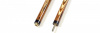 Кий для русского бильярда двухсоставной, запил-классика (бокоте, граб)