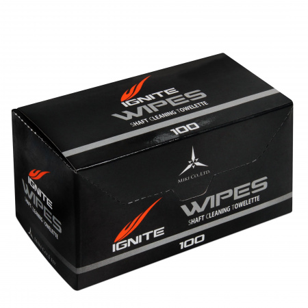 Салфетка для чистки кия Mezz Ignite Wipes Shaft Cleaning 100 шт.