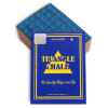 Бильярдный мел Triangle, 144 шт (синий)